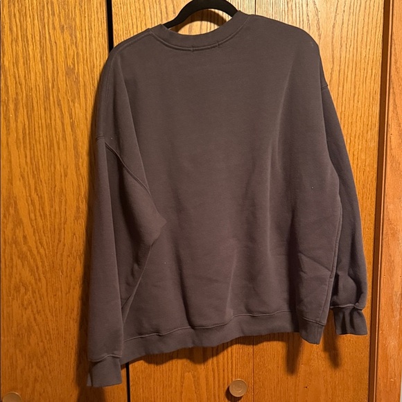 State of Mind Charcoal Paris Embroidered Crewneck Sweater - Picture 4 of 4